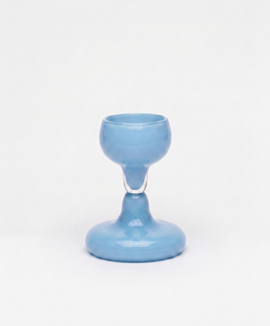 Chunky Wine Glass Light Blue packshot