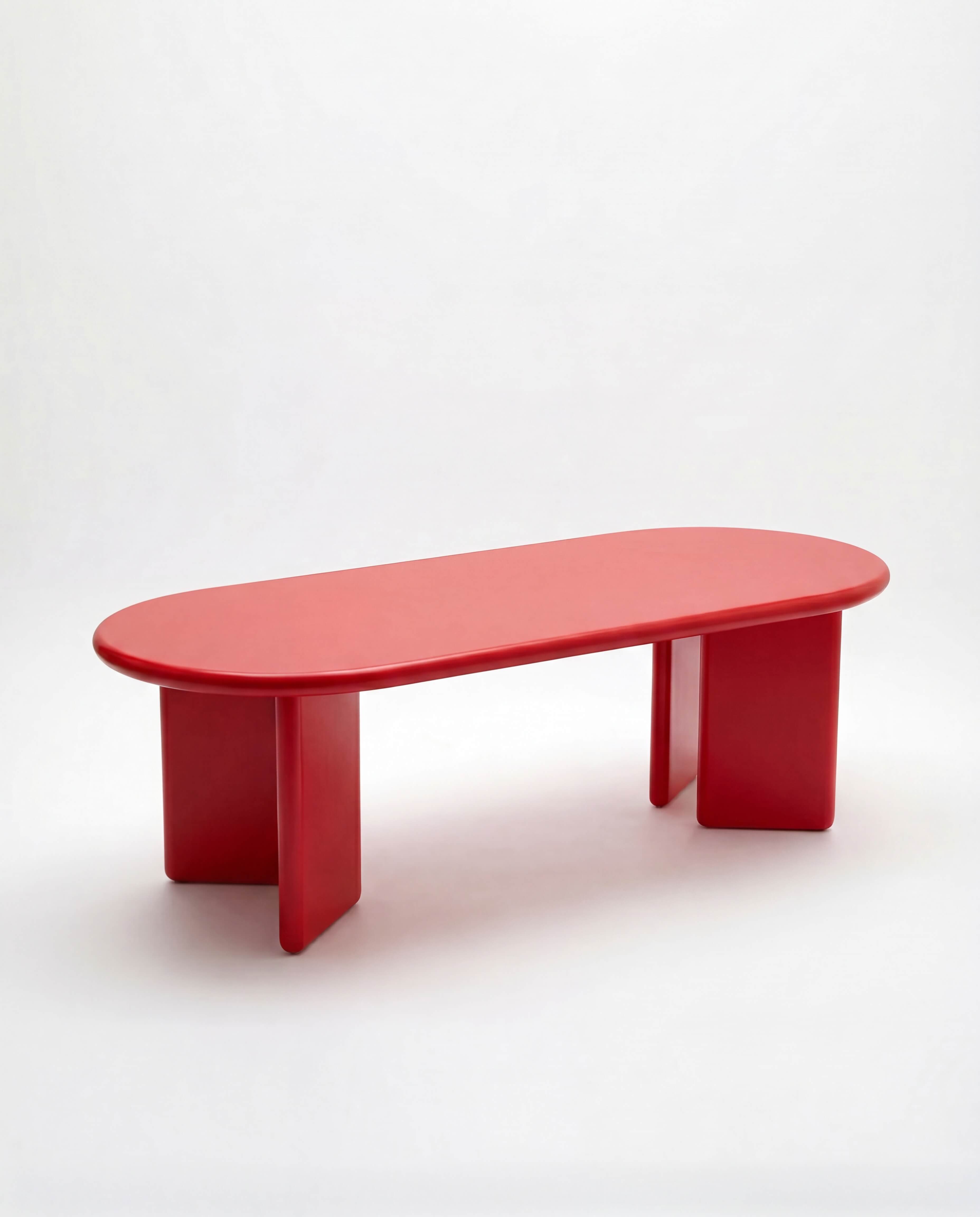 Chunky Table Red