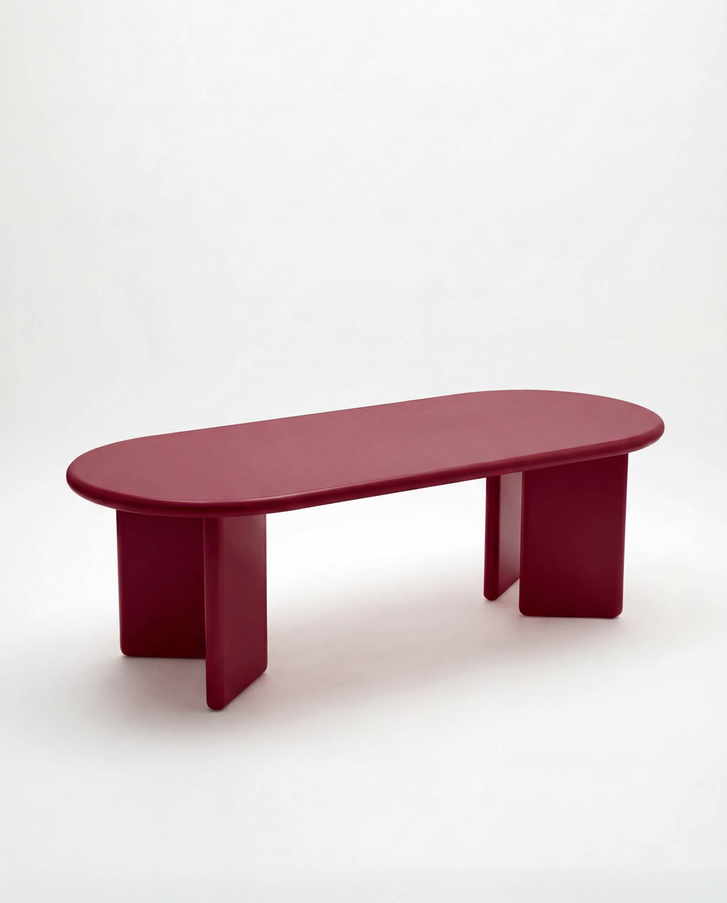 Chunky Table Burgundy