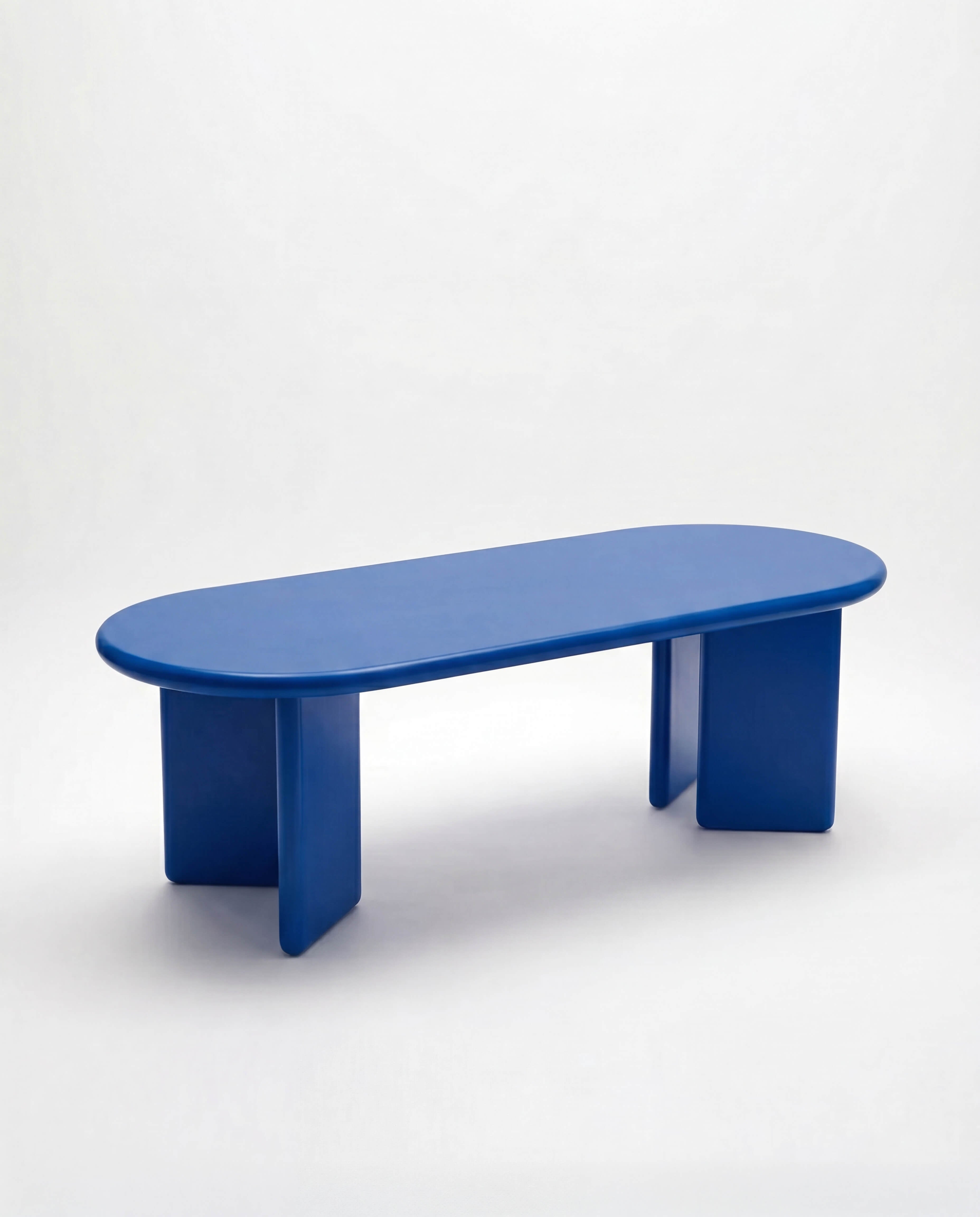 Chunky Table Cobalt Blue