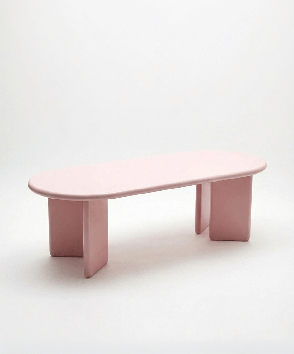 Chunky Table Pink