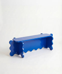 Curvy Bench Cobalt Blue