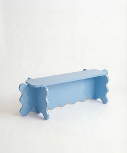 Curvy Bench Light Blue