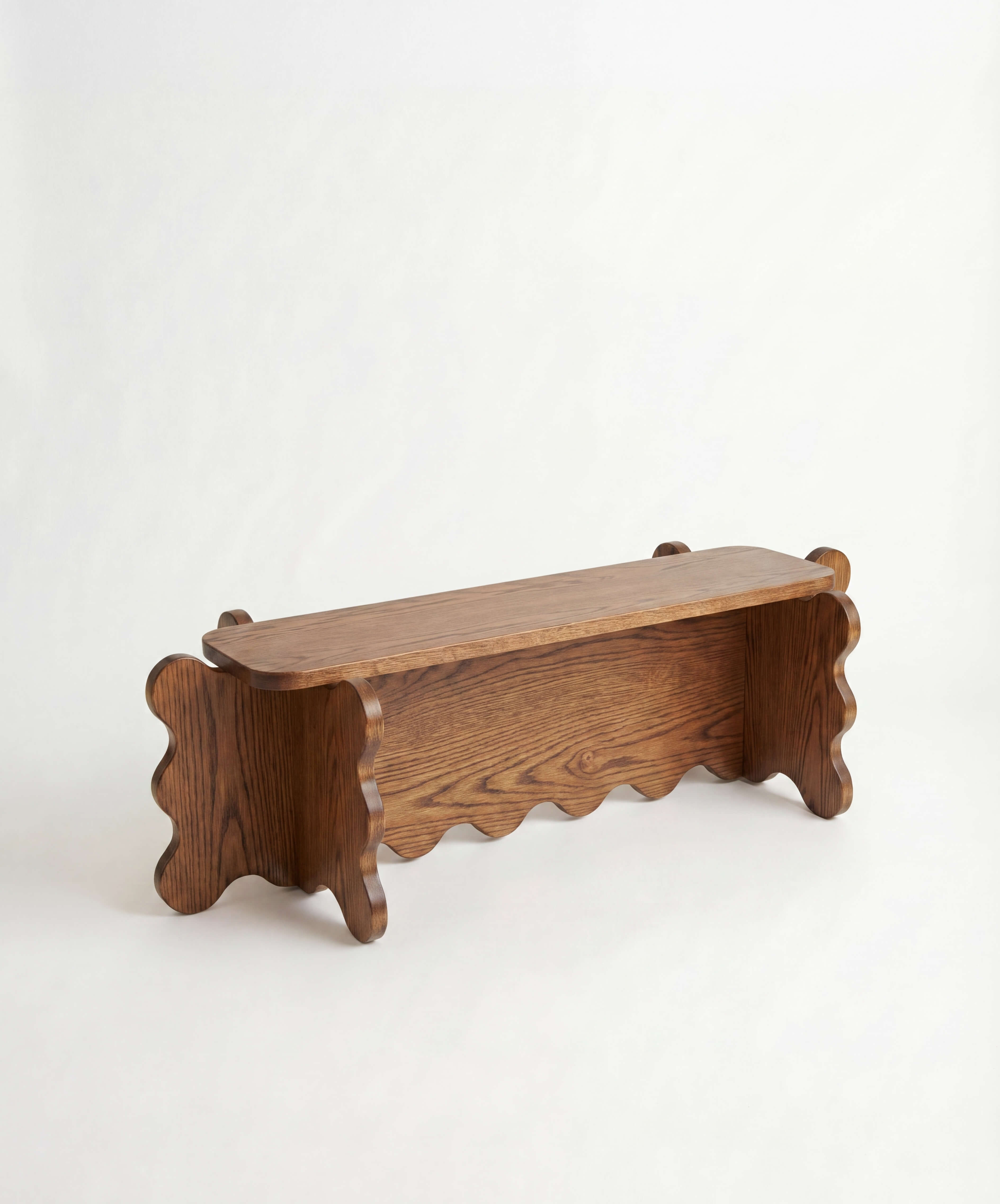 Curvy Bench Oak