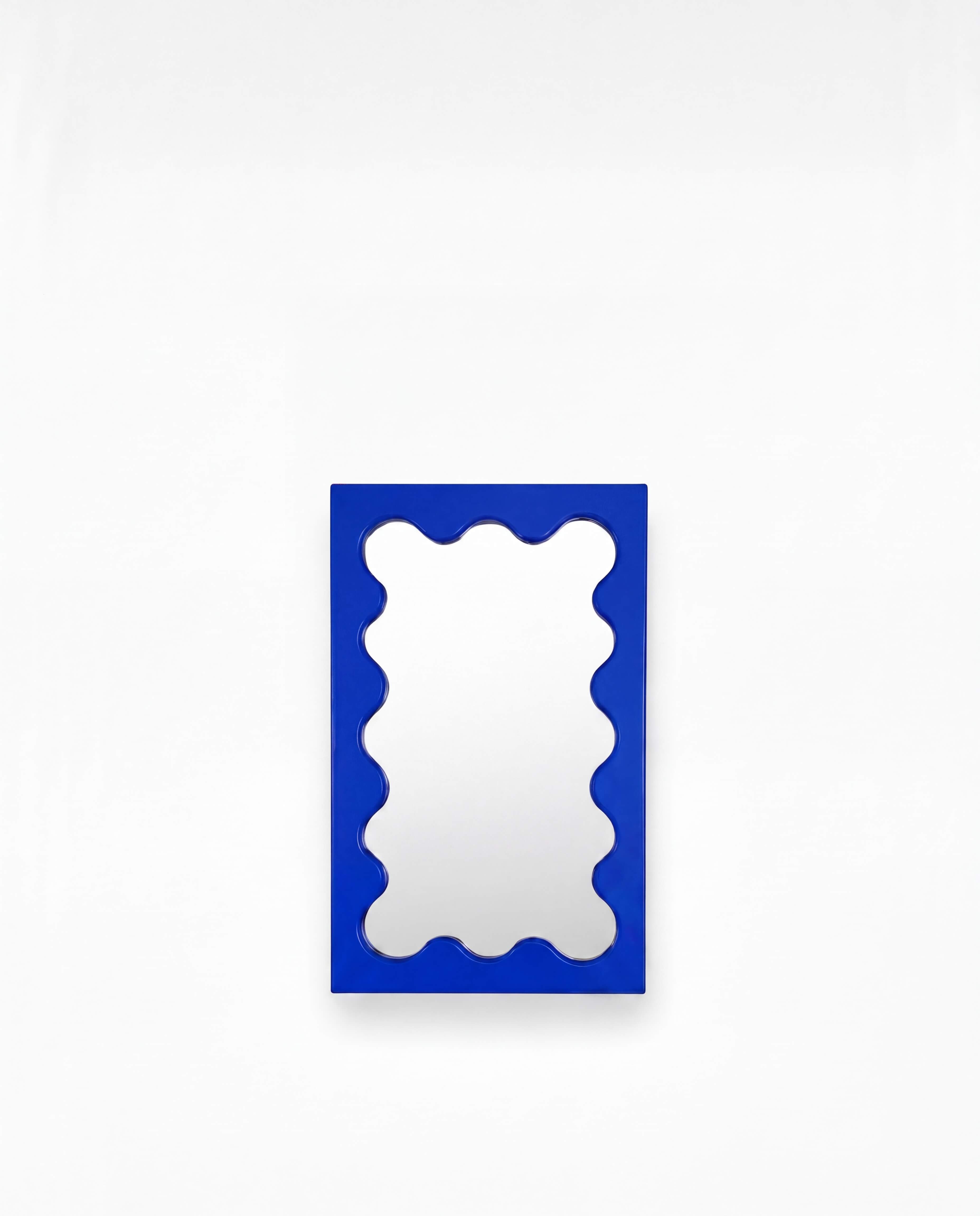 Curvy Mirror Micro Cobalt Blue packshot