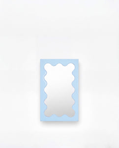 Curvy Mirror Micro Light Blue packshot