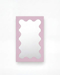 Curvy Mirror Mini Pink