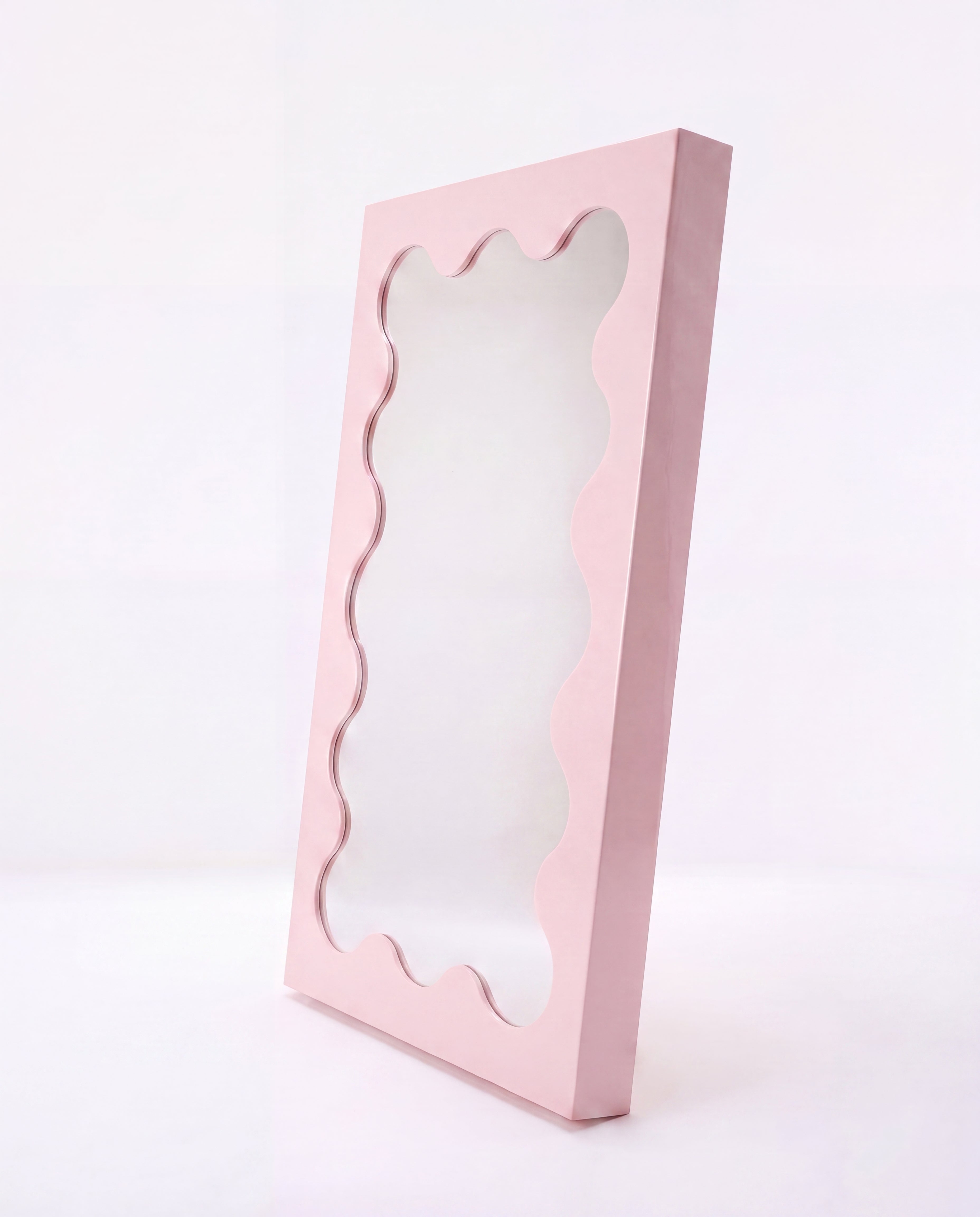Curvy Mirror Pink