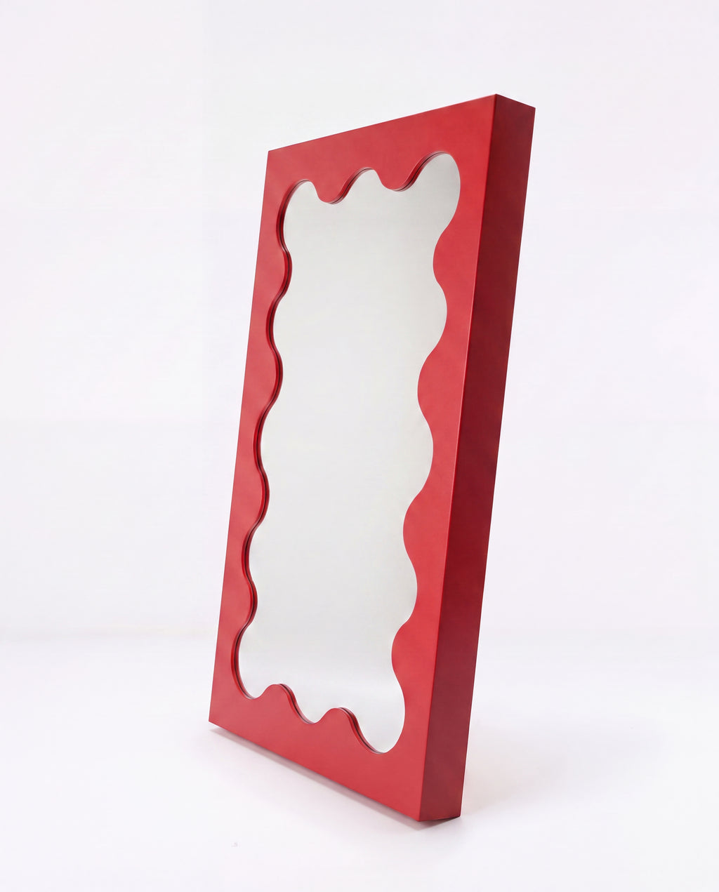 Curvy Mirror Red