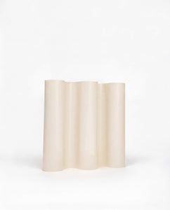 Curvy Room Divider Cream