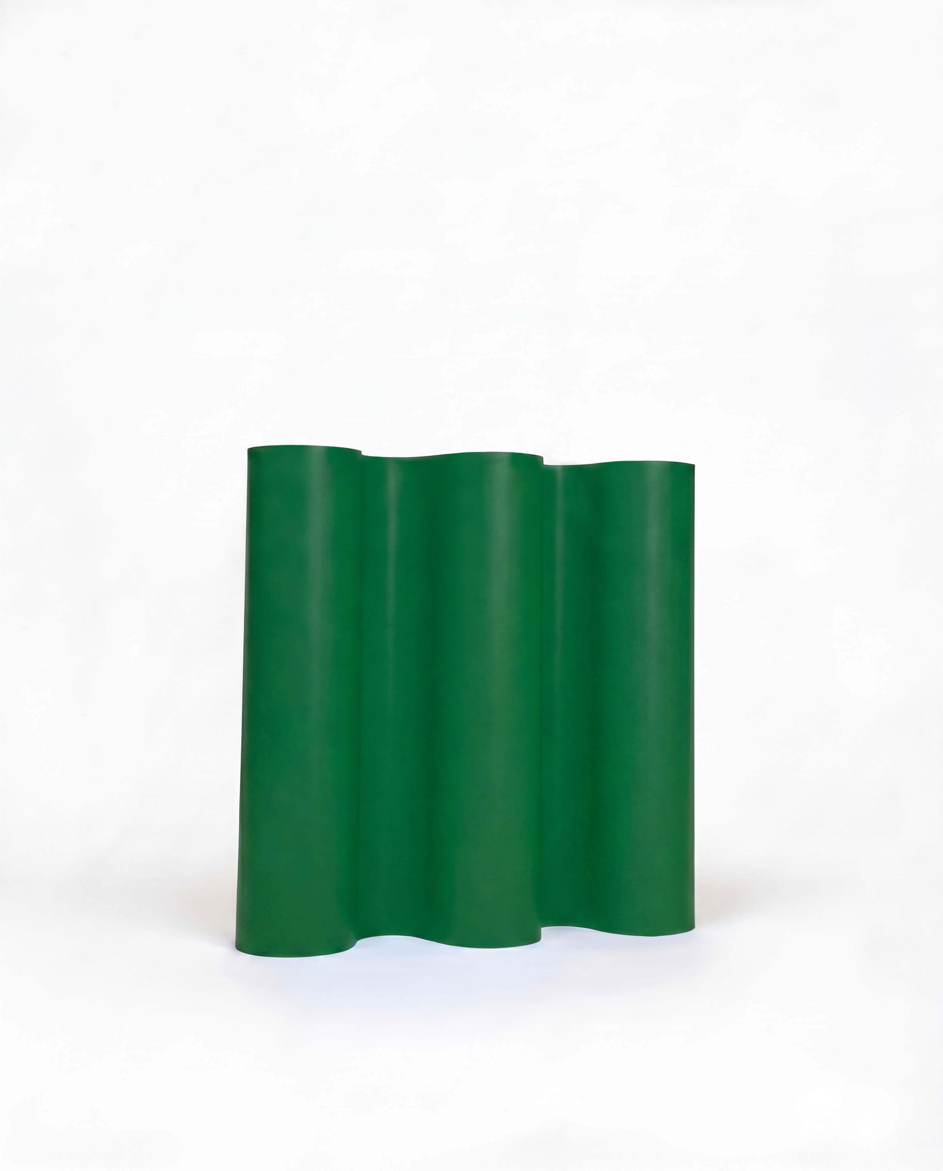 Curvy Room Divider Dark Green