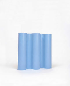 Curvy Room Divider Light Blue
