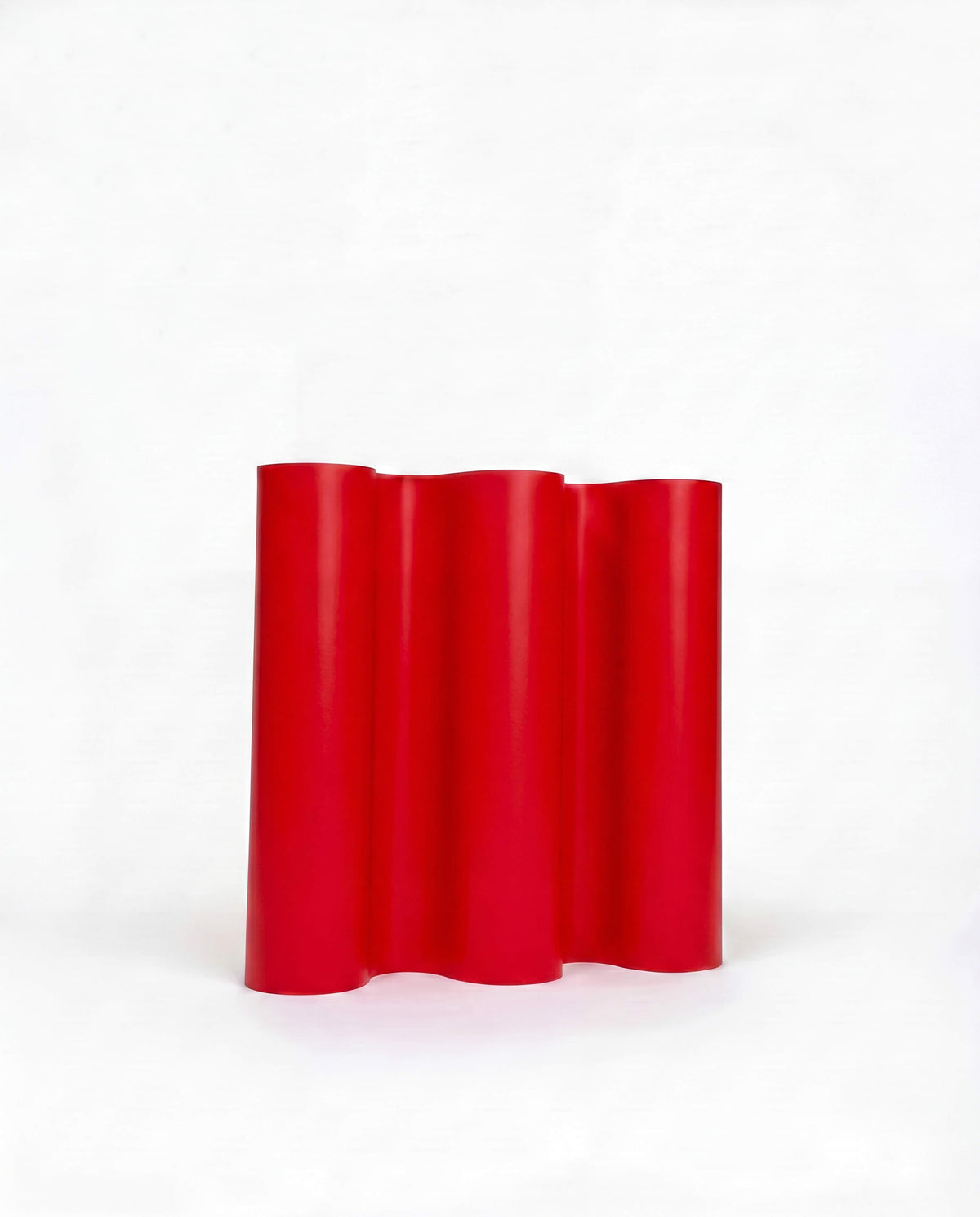 Curvy Room Divider Red
