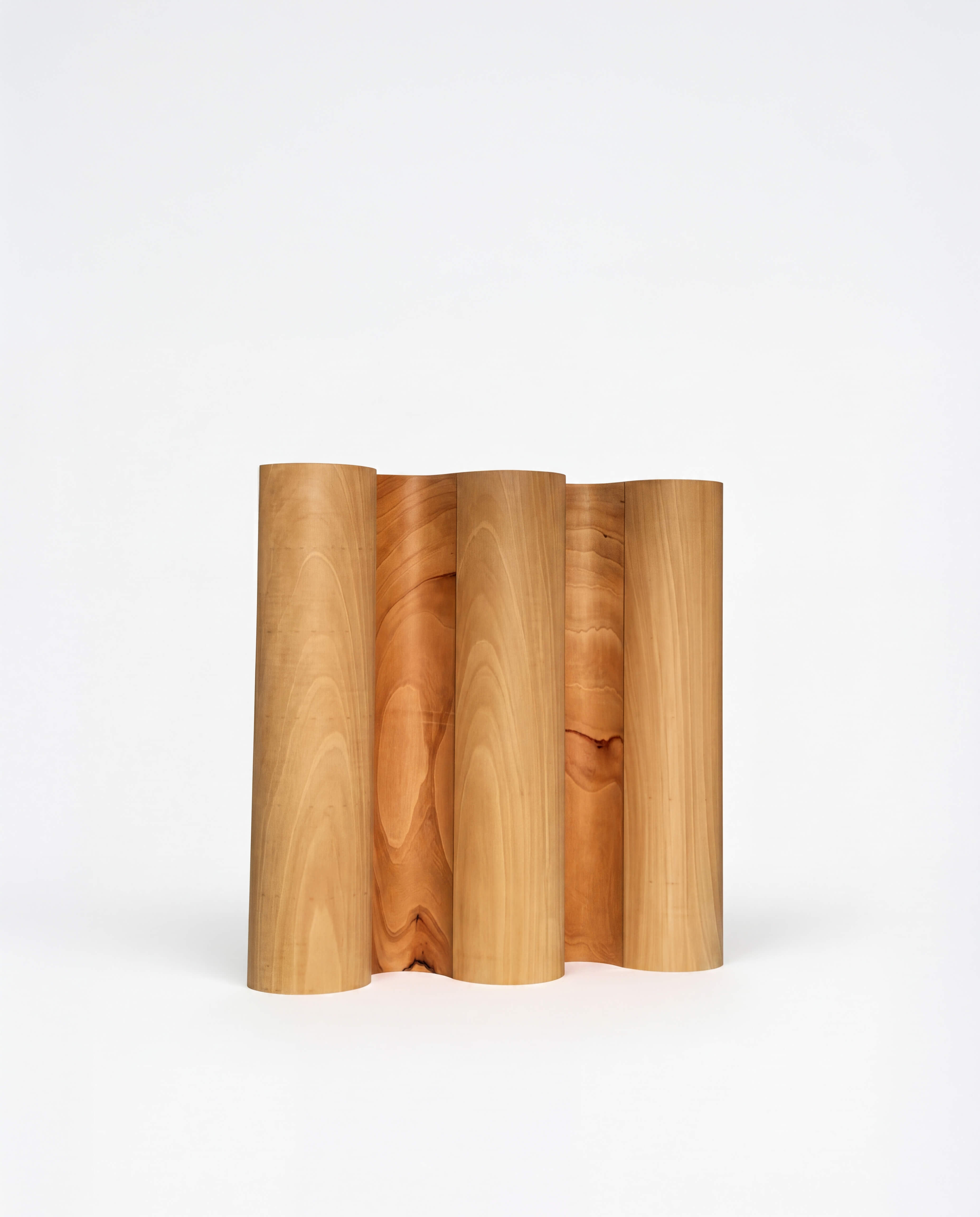 Curvy Room Divider Wood