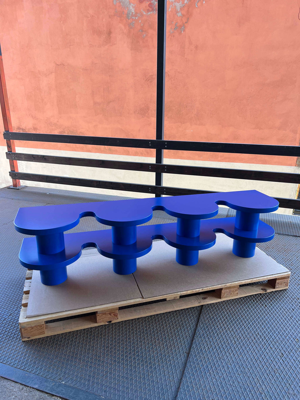 Curvy Sideboard Cobalt Blue