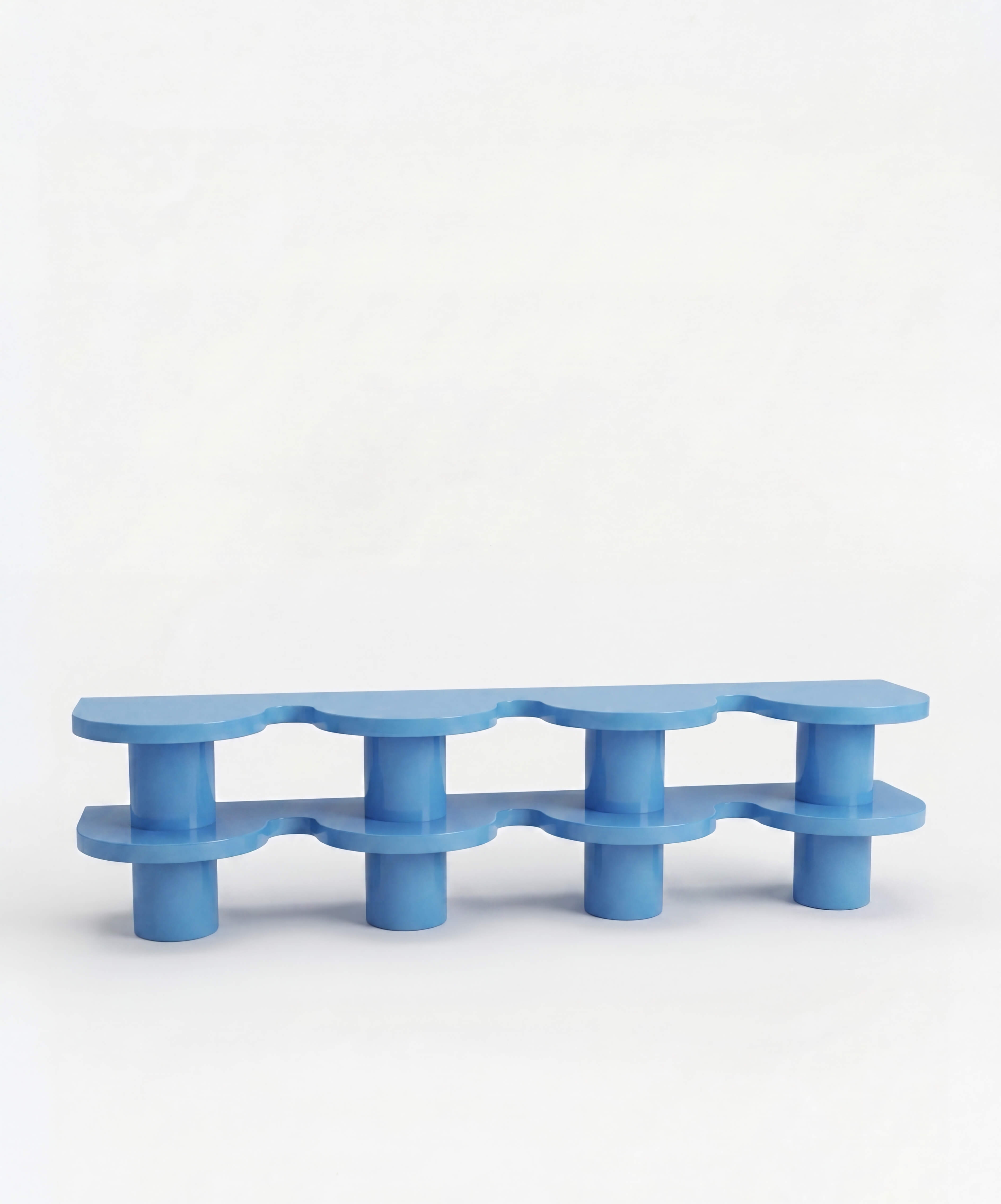 Curvy Sideboard Light Blue