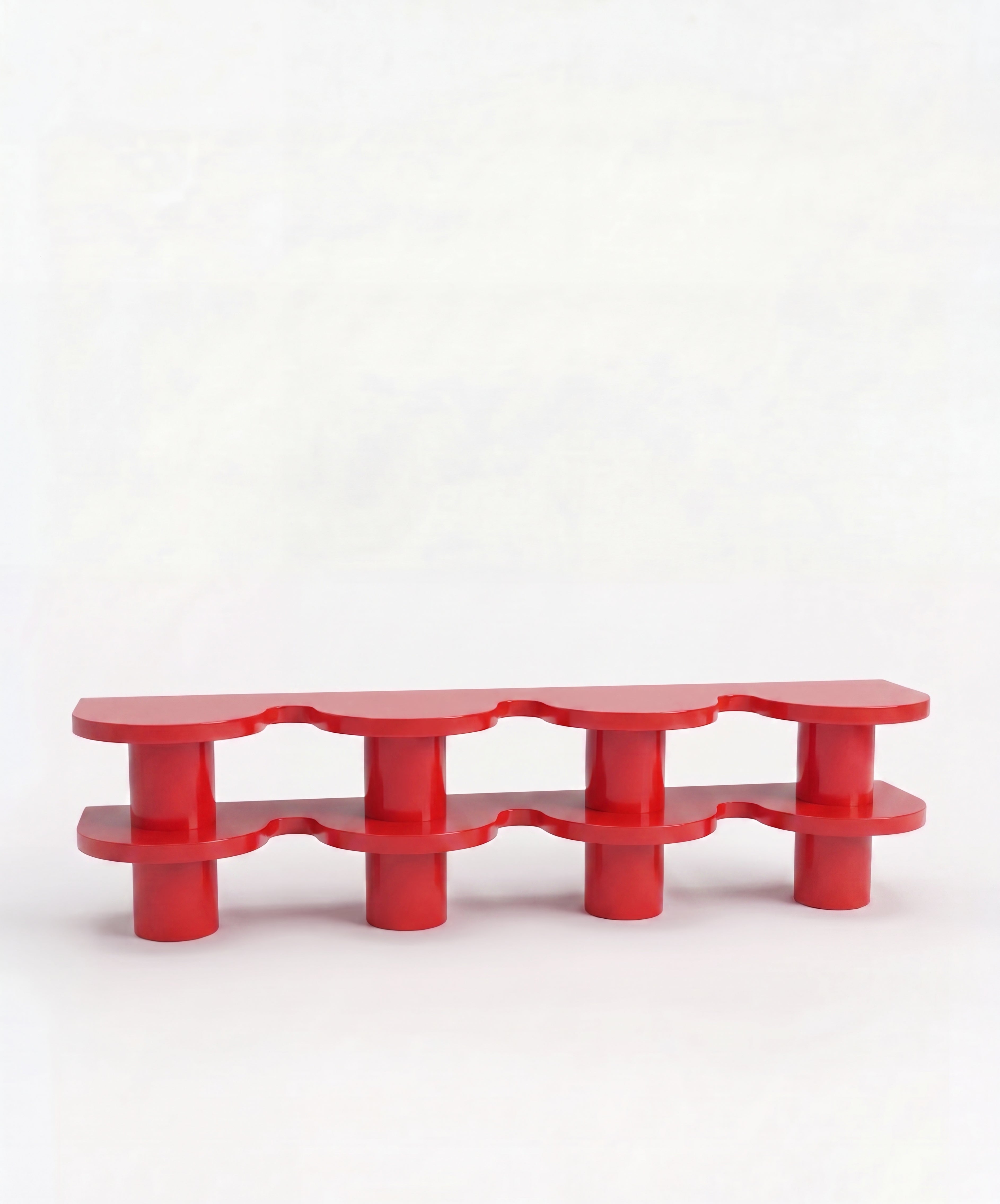 Curvy Sideboard Red