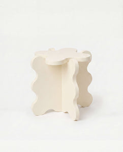 Curvy Table Mini Cream