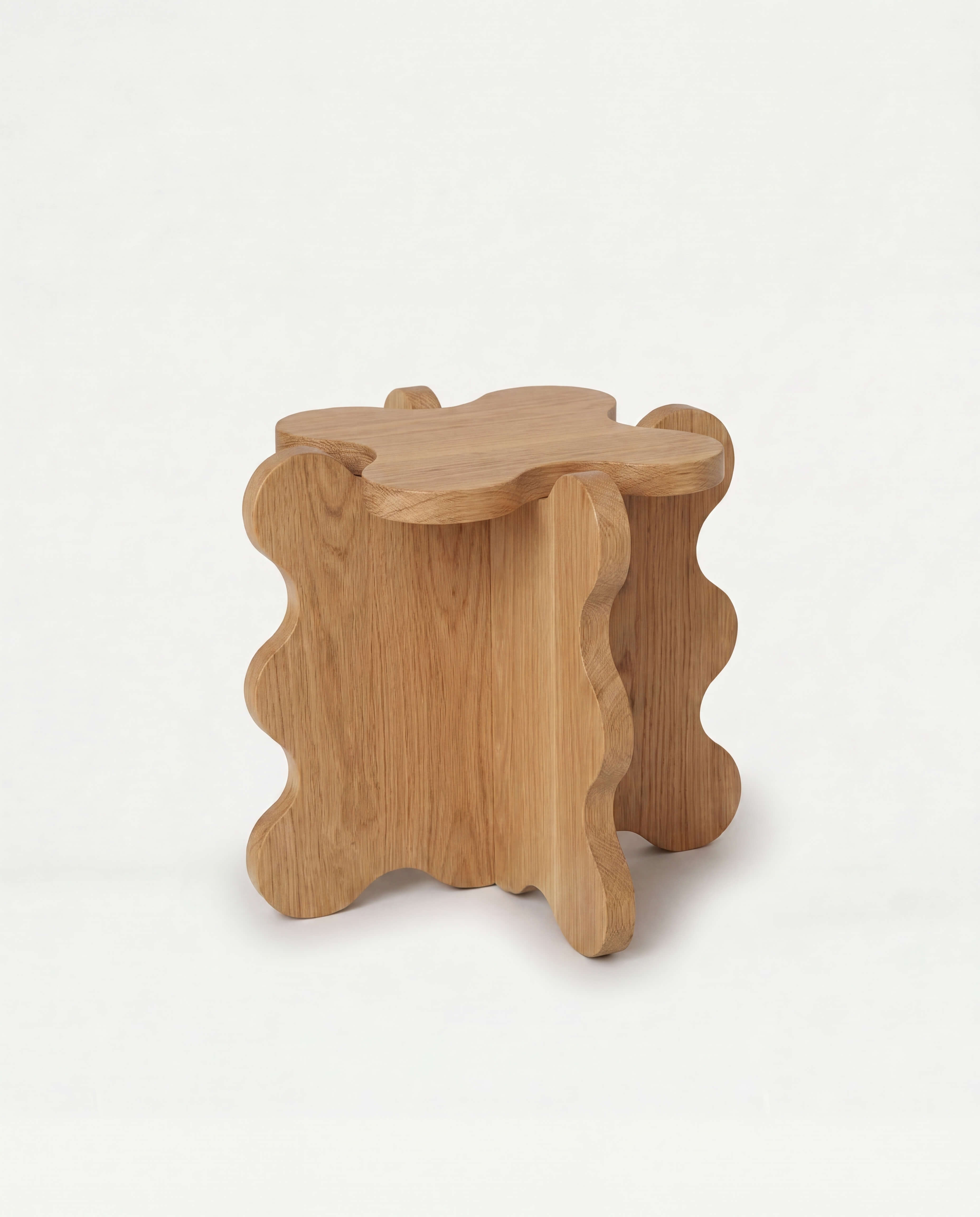 Curvy Table Mini Oak