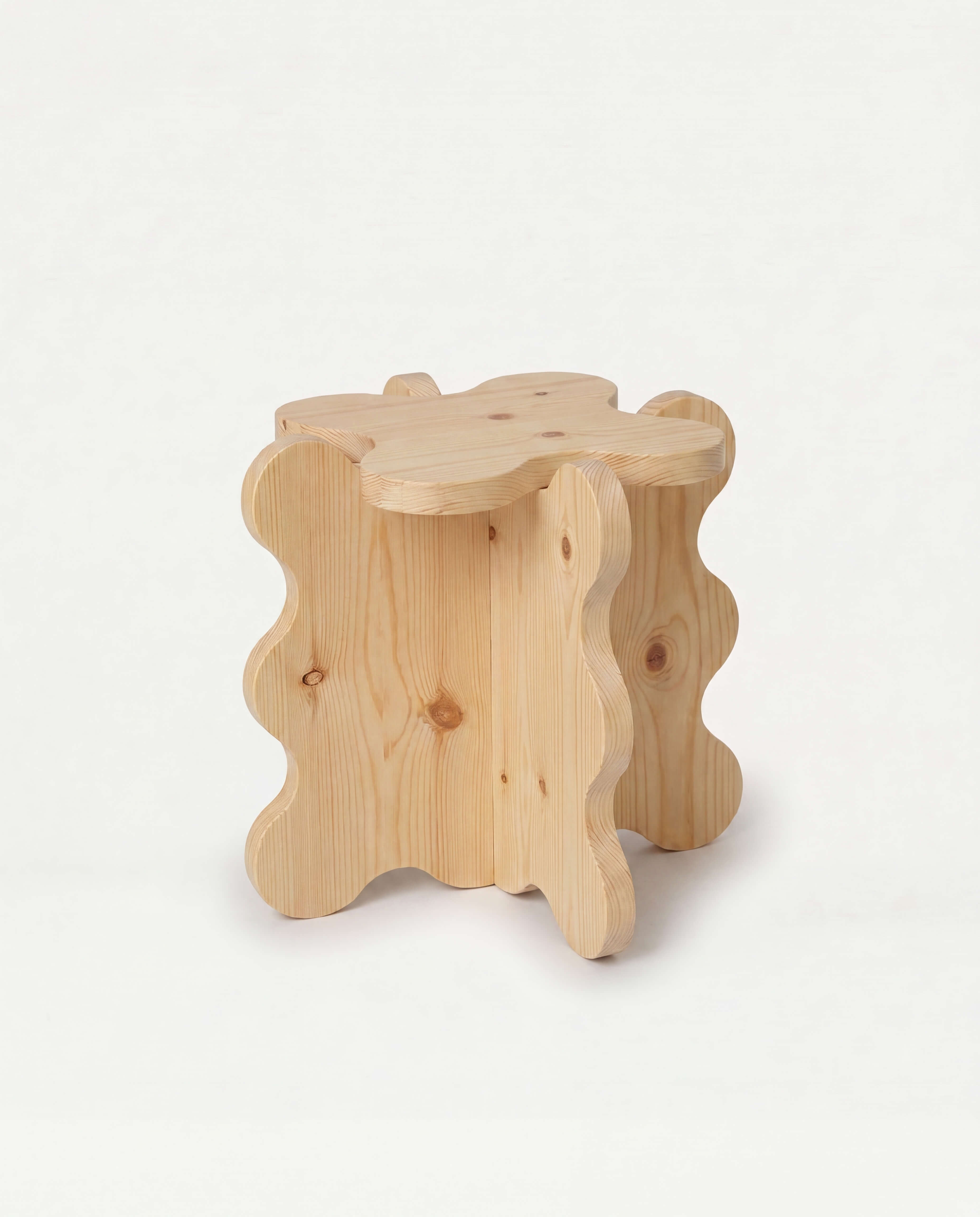 Curvy Table Mini Pine