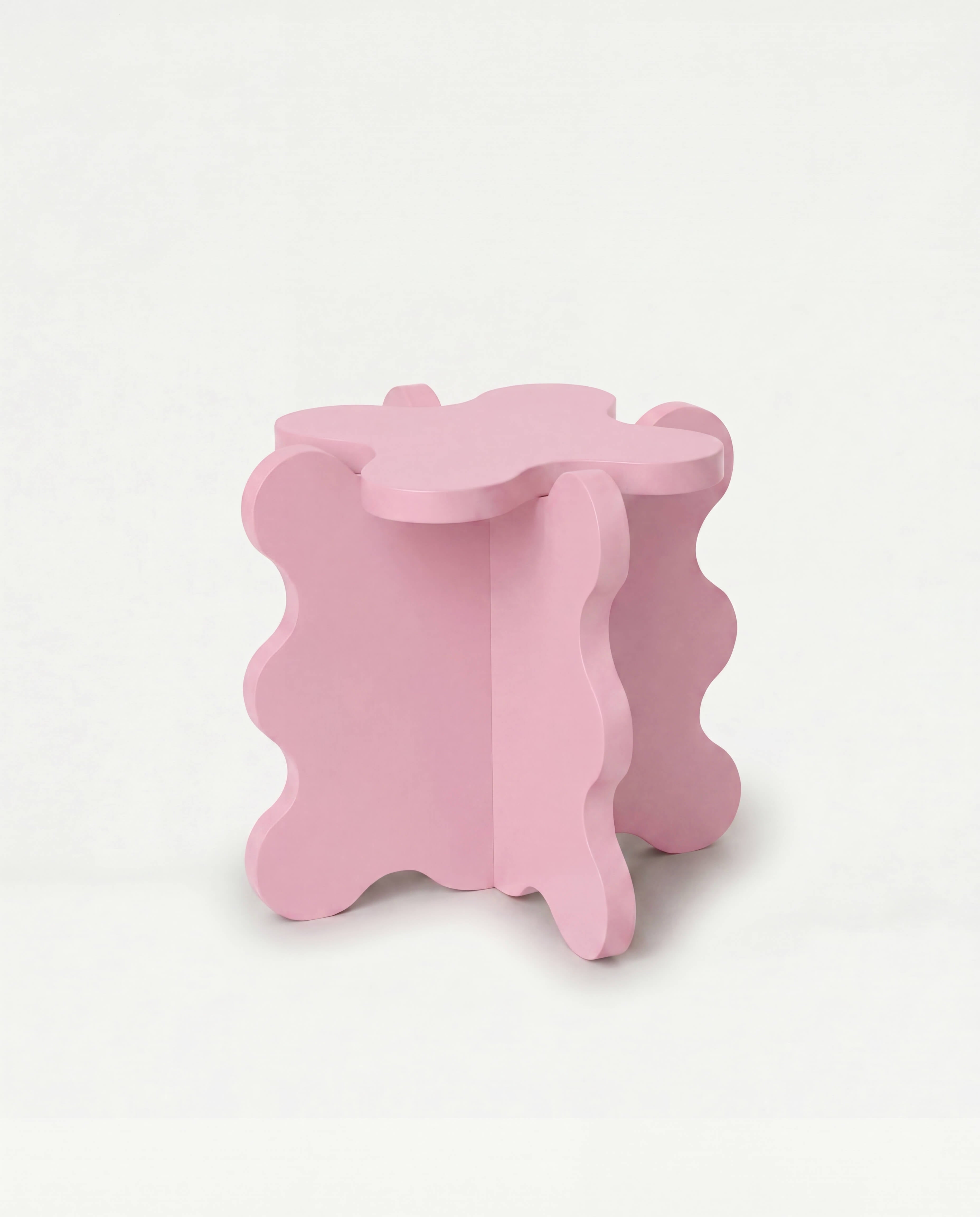 Curvy Table Mini Pink