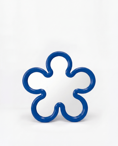 Flower Mirror Micro Cobalt Blue packshot