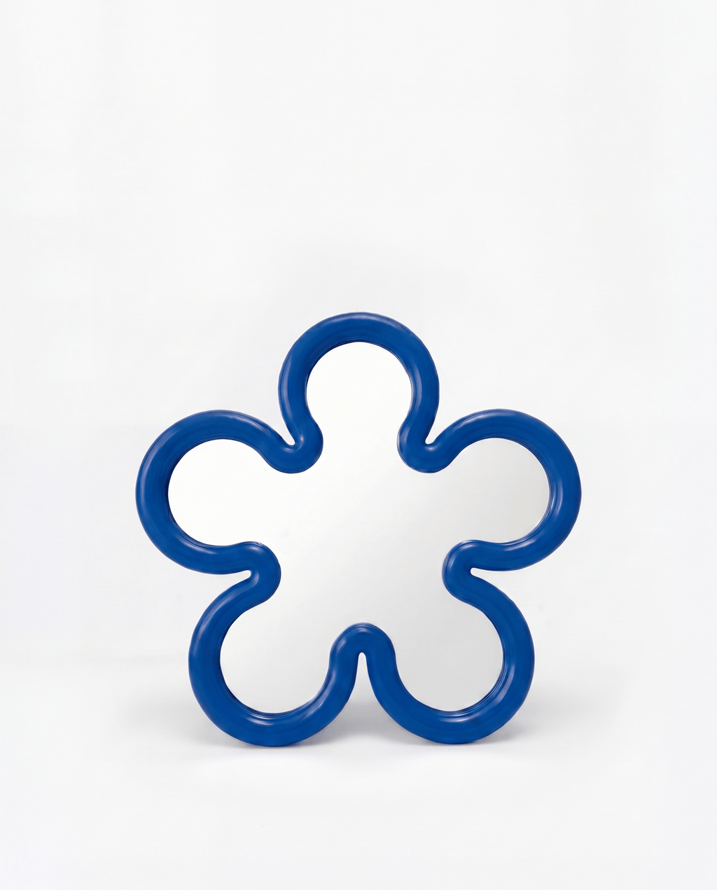 Flower Mirror Micro Cobalt Blue packshot
