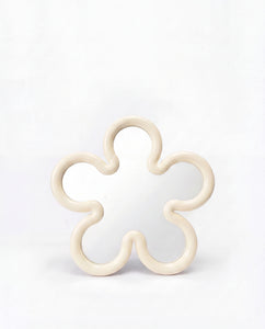 Flower Mirror Micro Cream