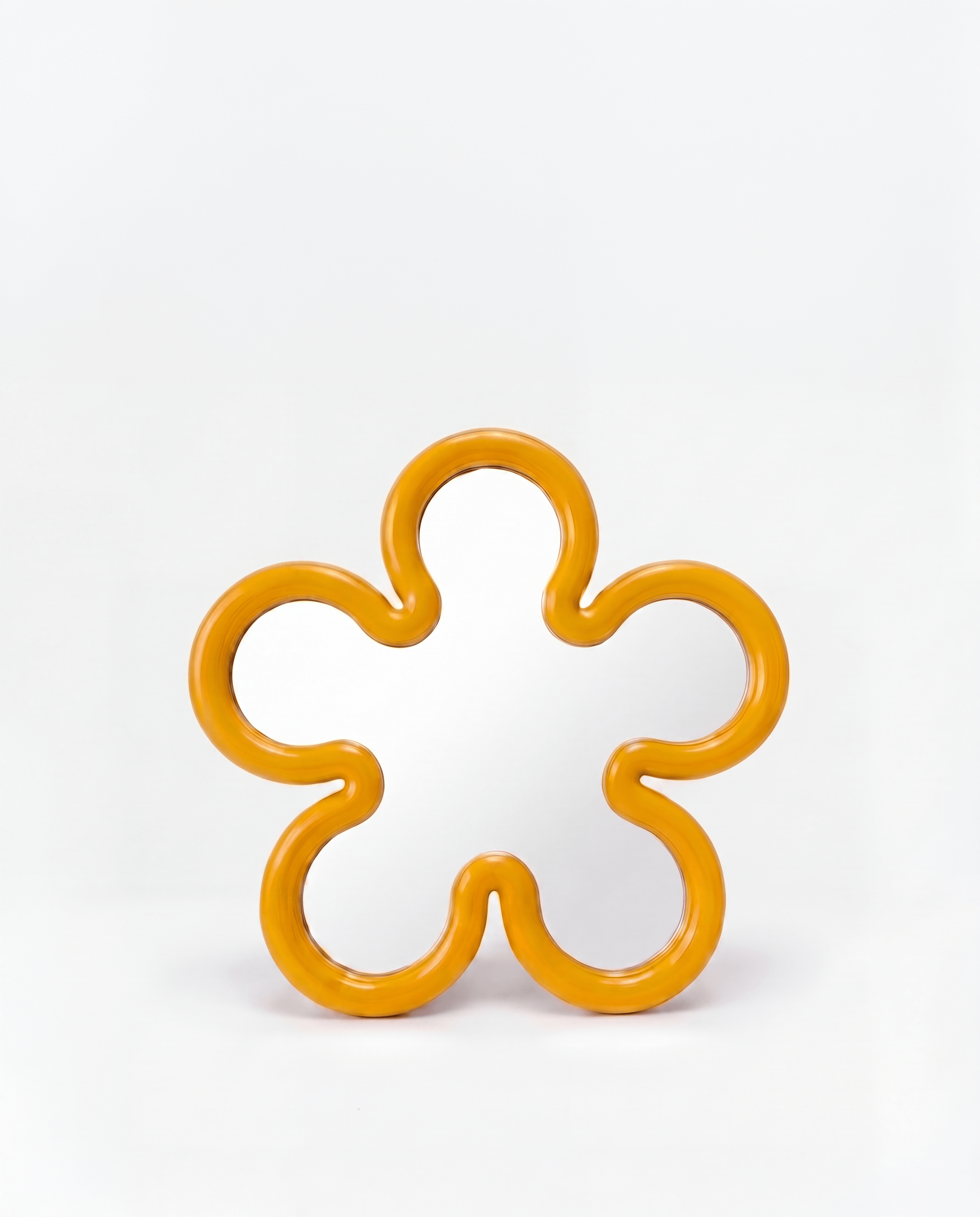 Flower Mirror Micro Yellow packshot