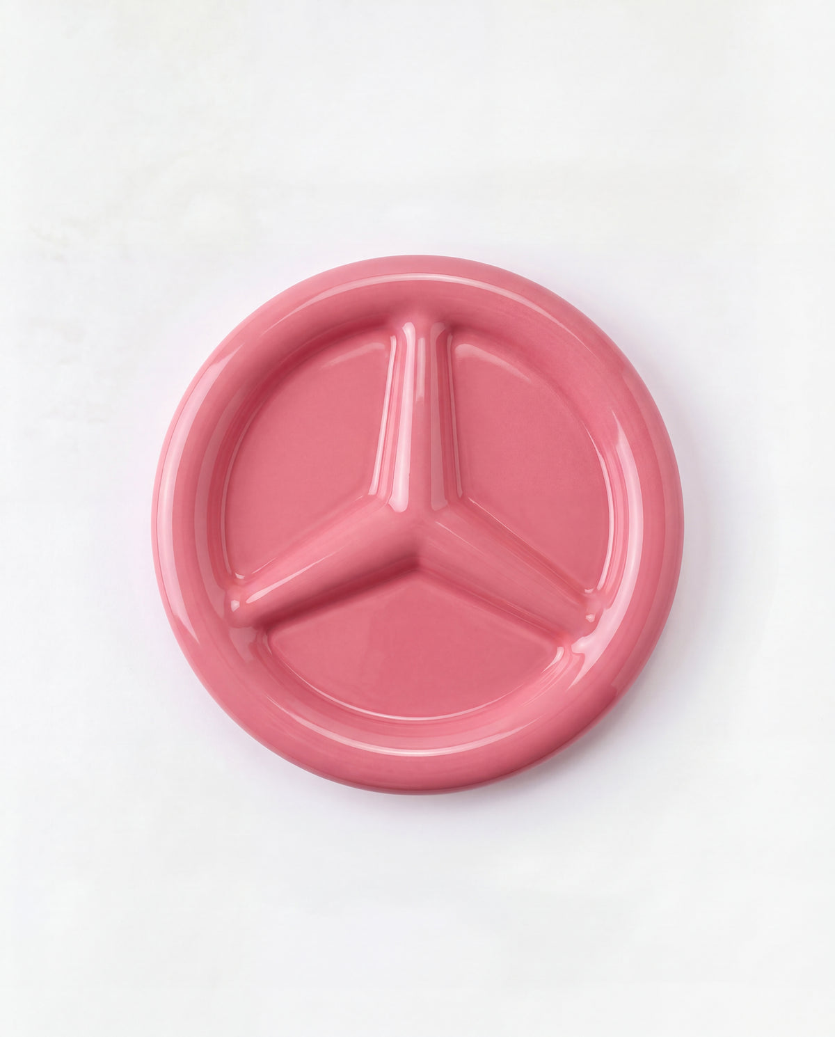 Chunky Star Plate Pink