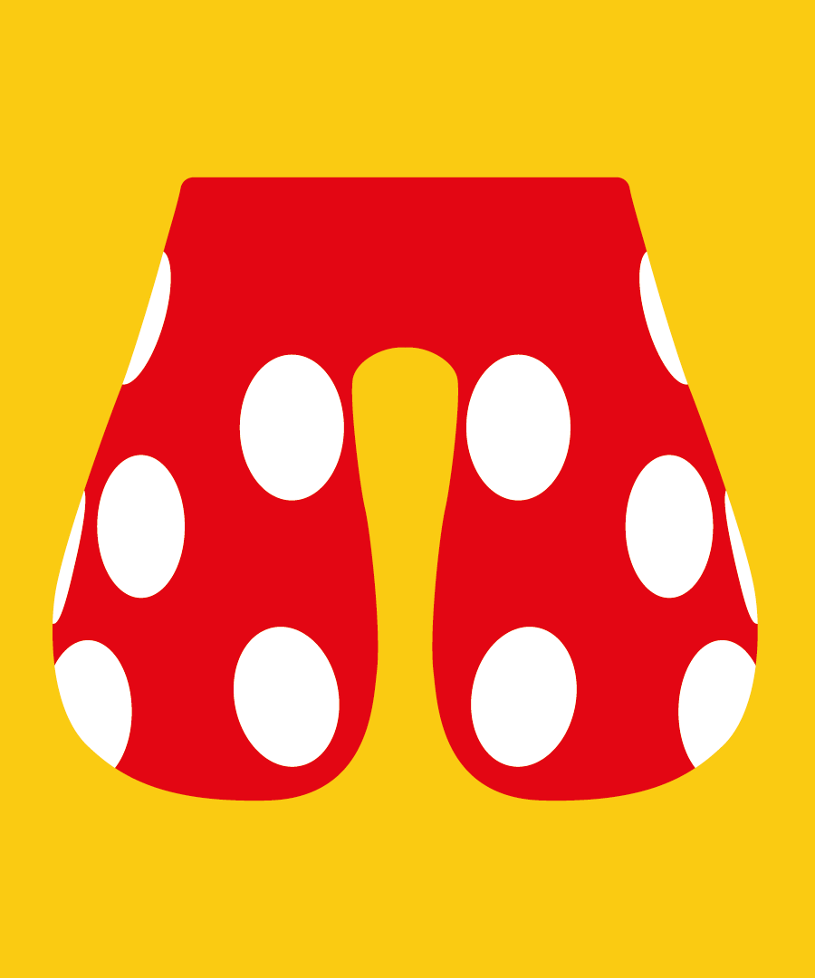 Mickey's Shorts Vase