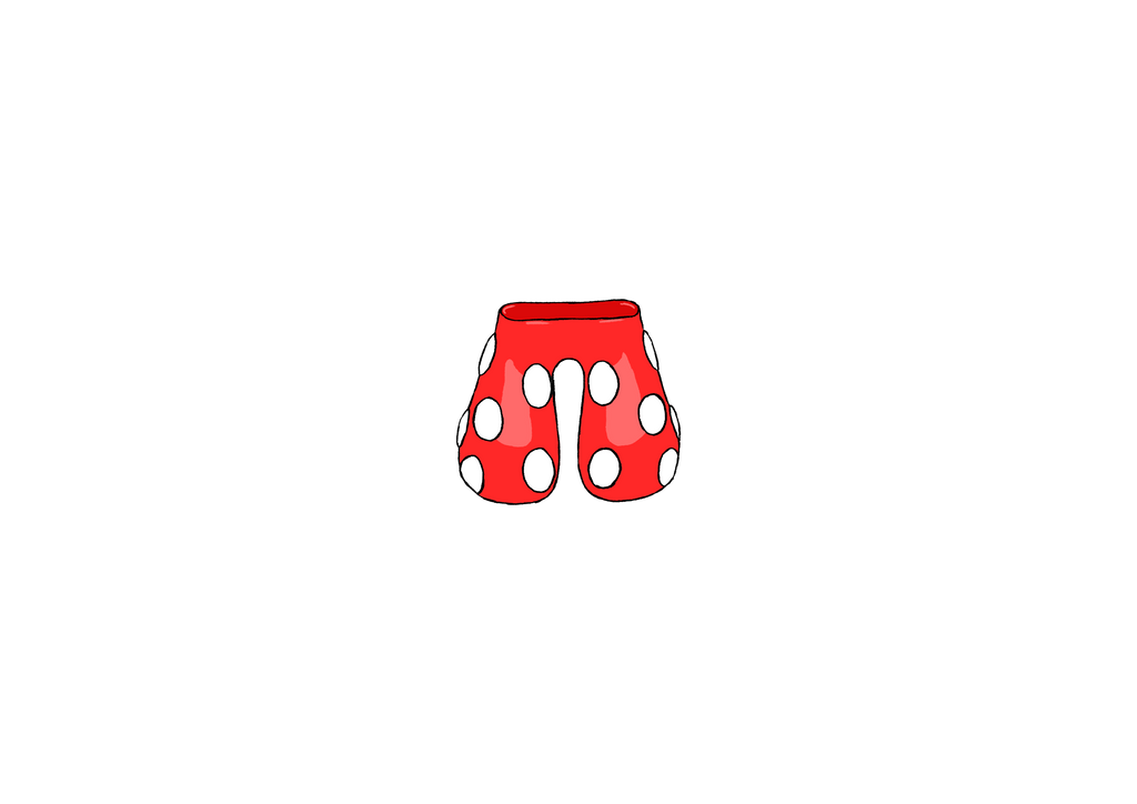 Mickey's Shorts Vase