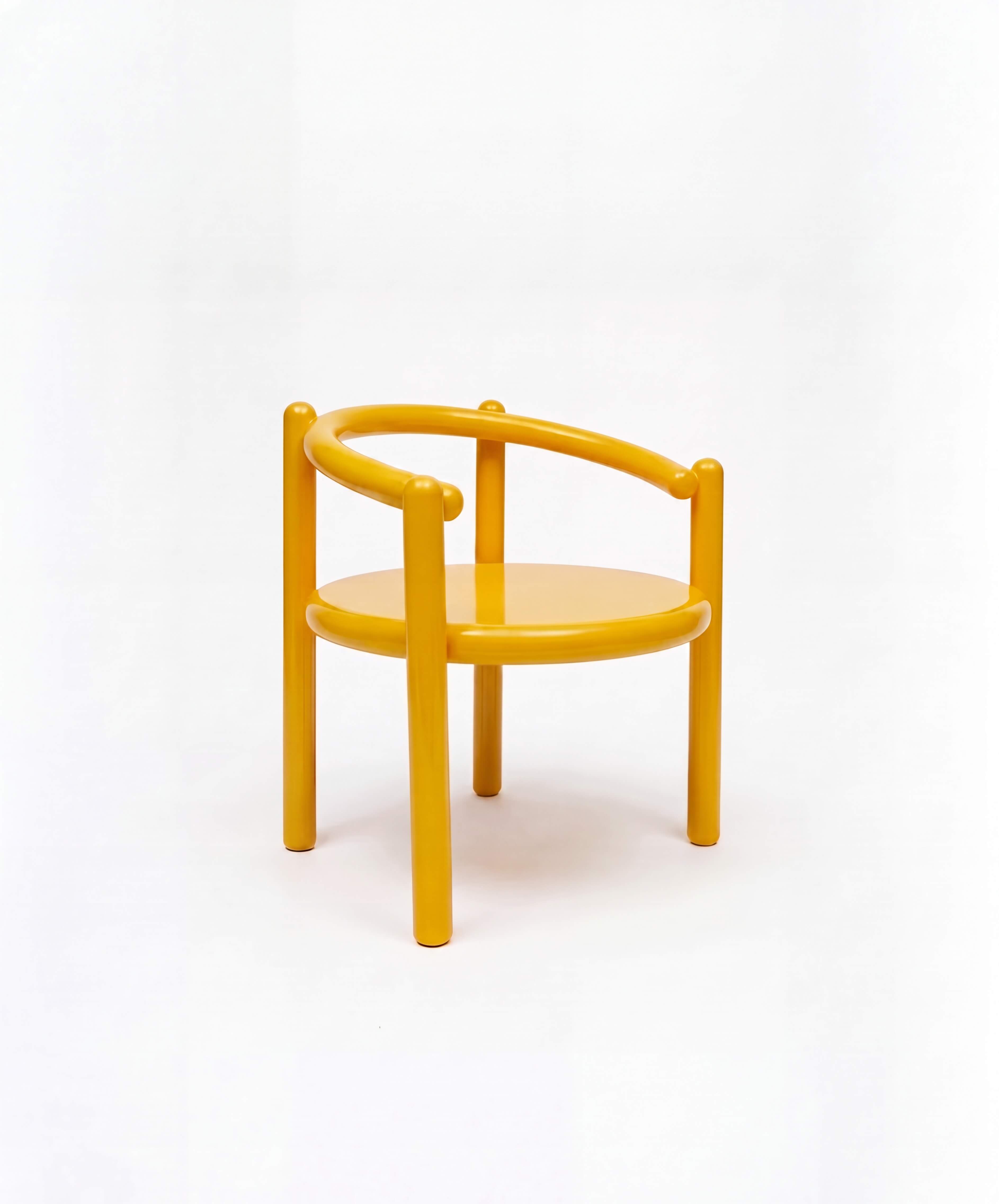 Pipe Chair Yellow