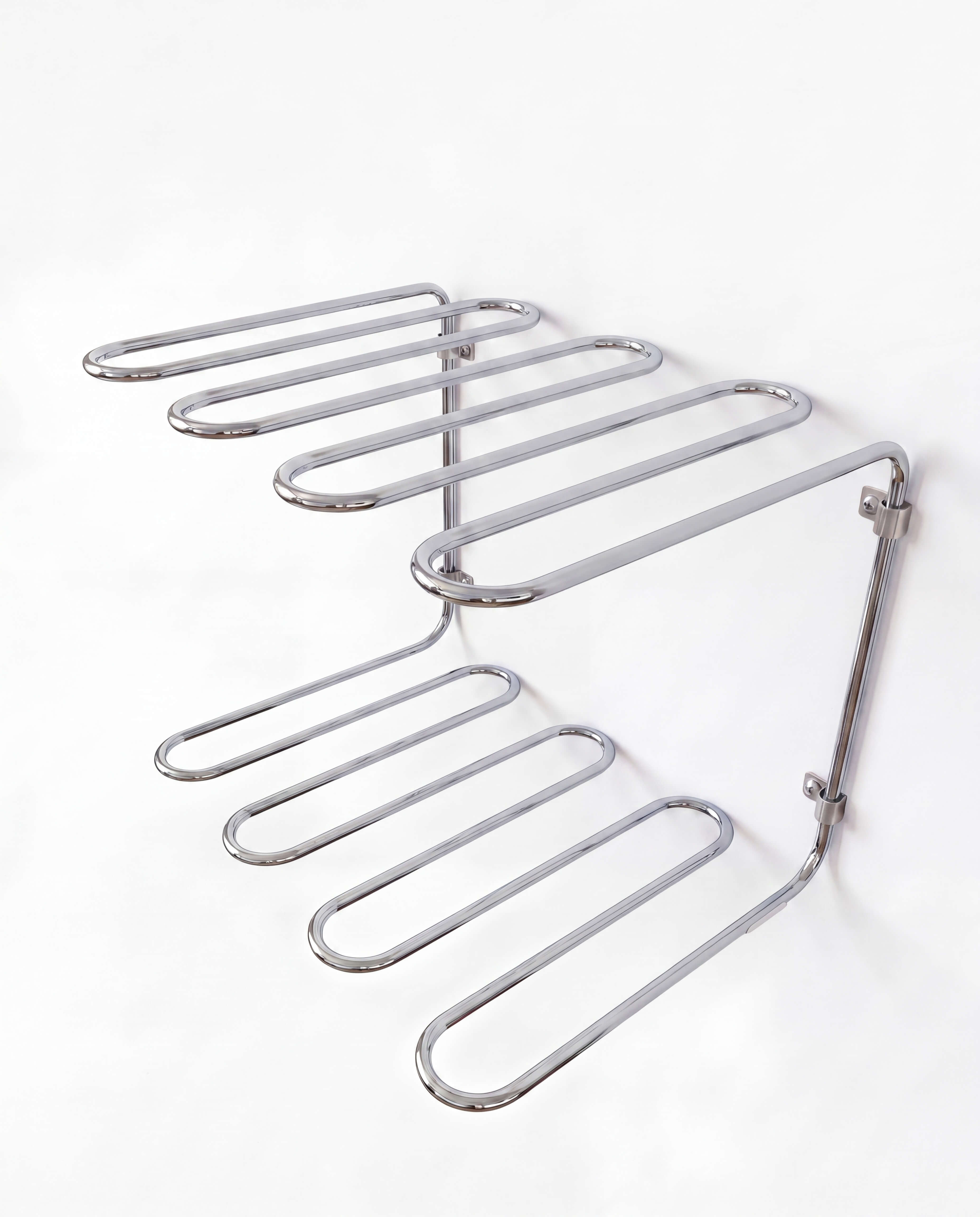 Pipe Shelf Chrome Chrome