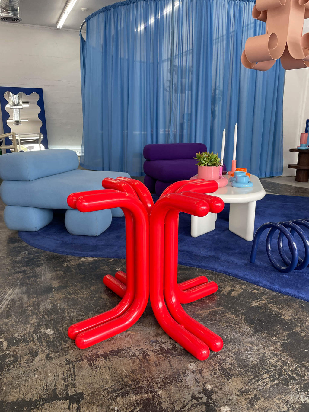 Wine Table Red