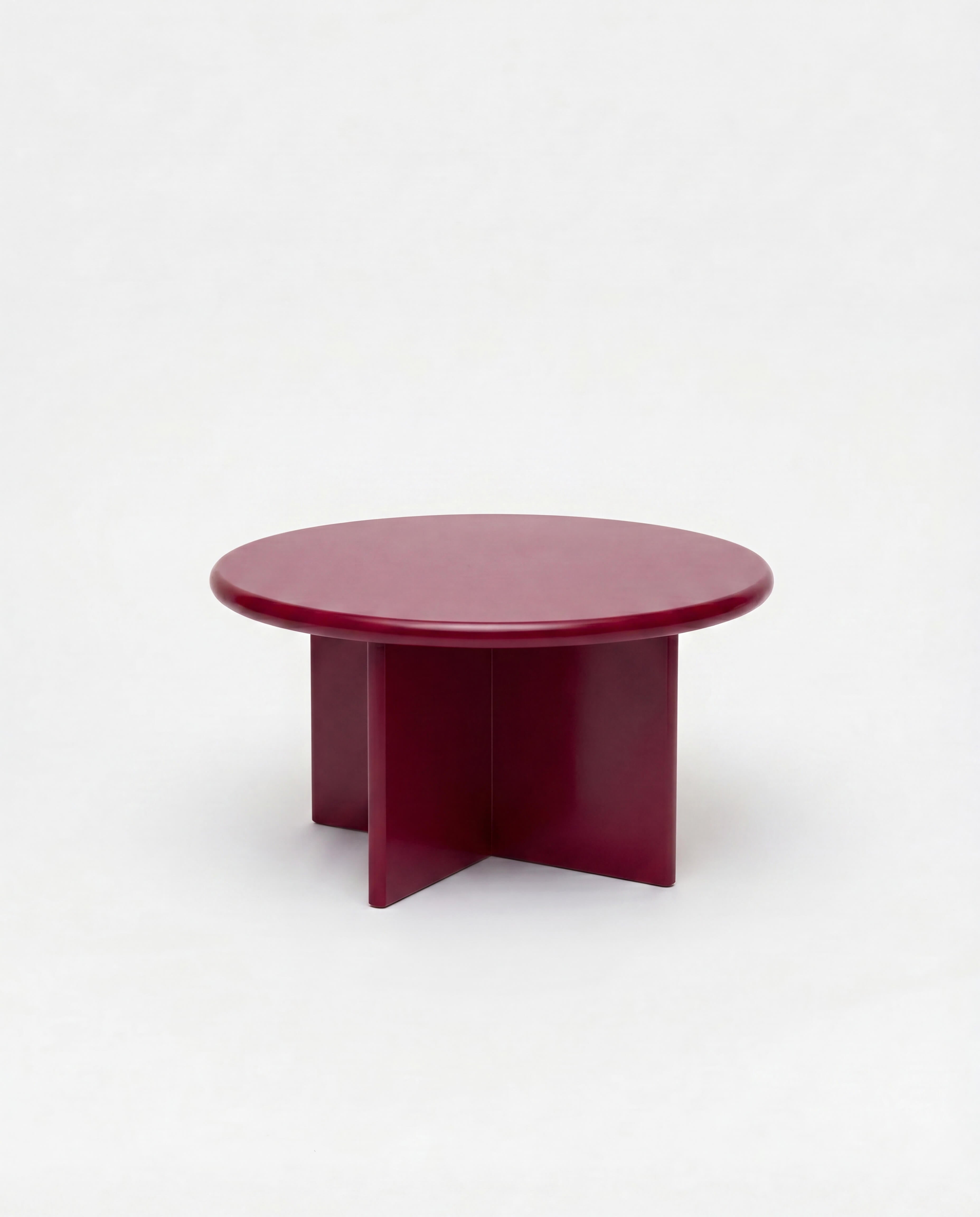 Round Table Mini Burgundy