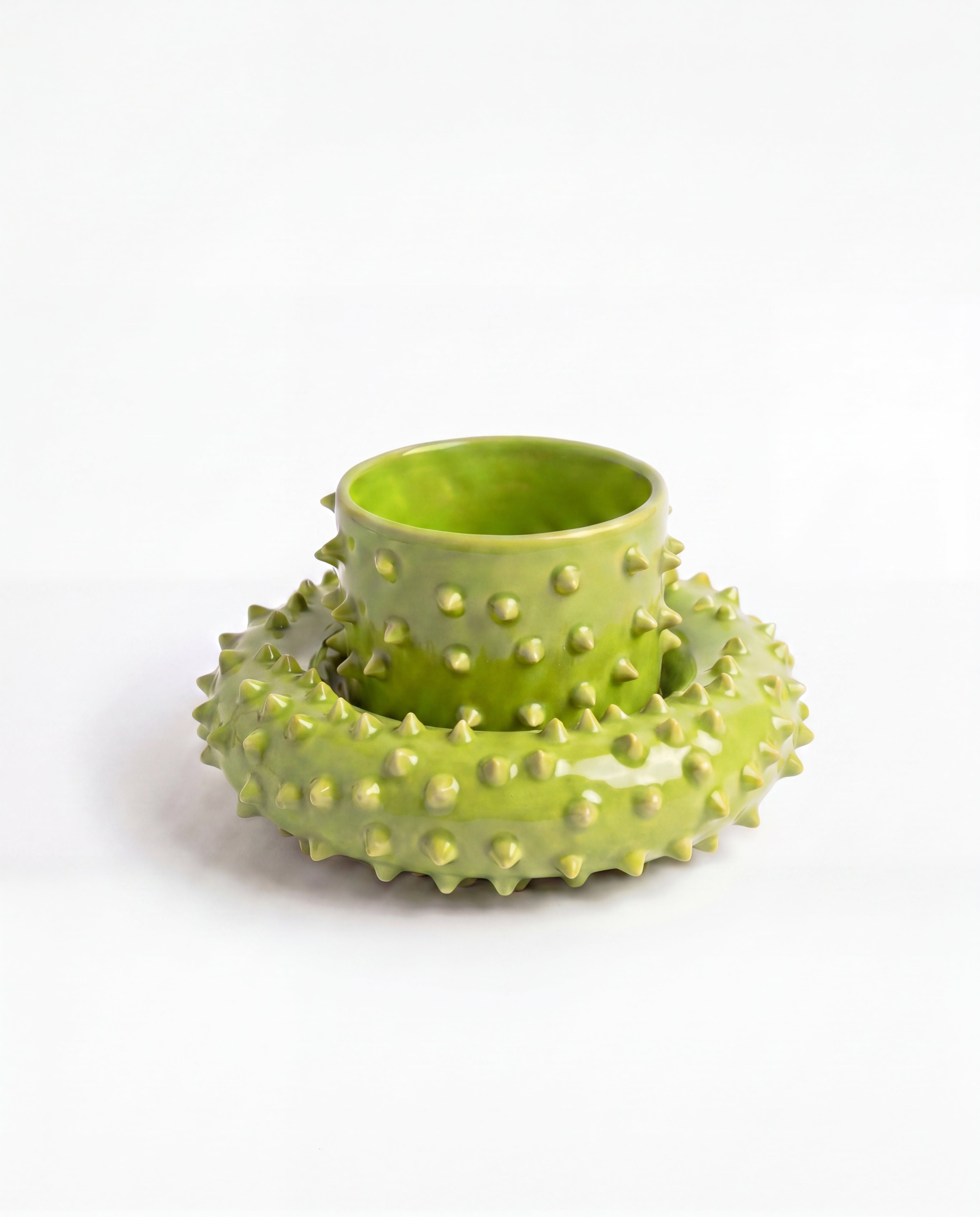 Spiky Cup Green packshot