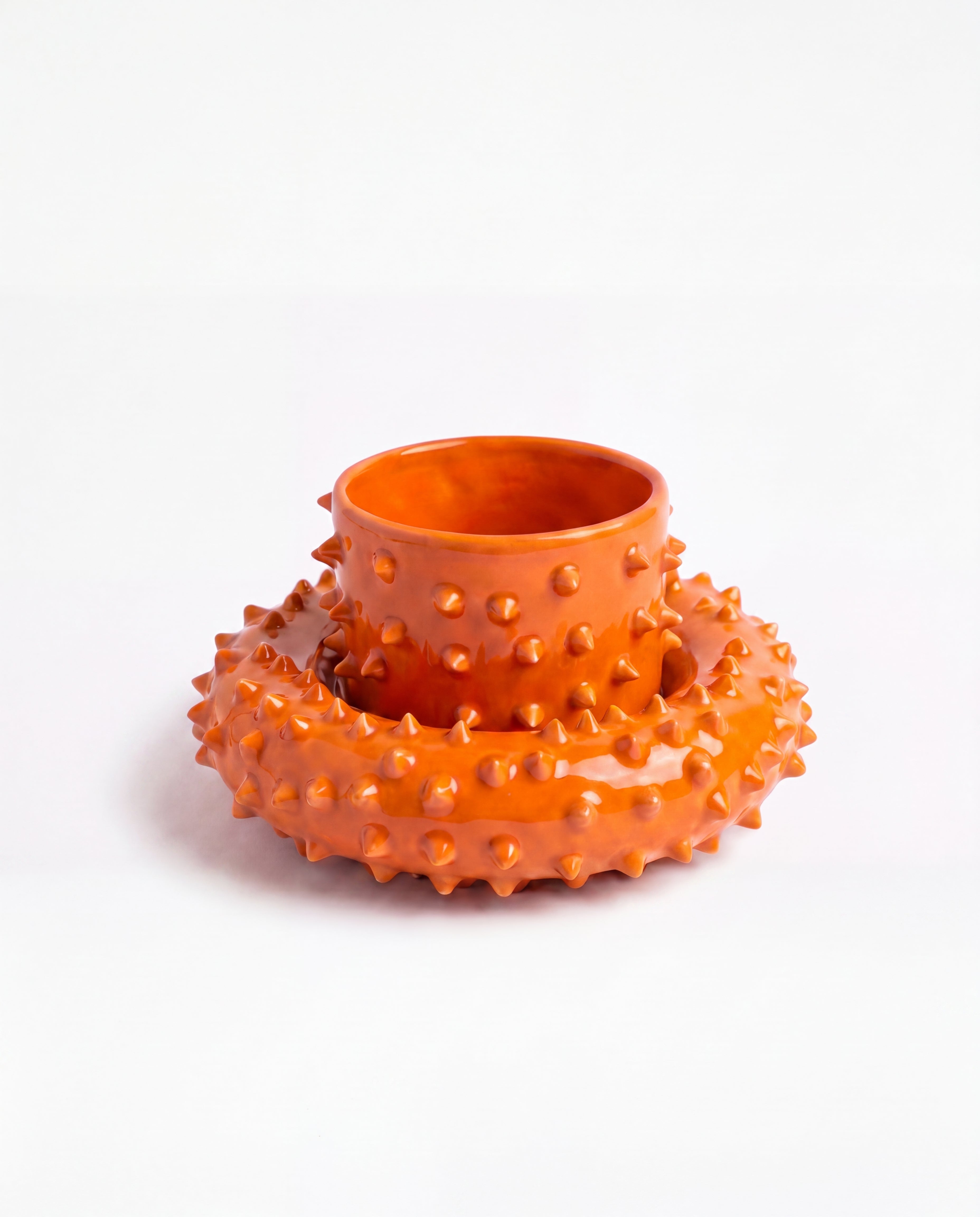 Spiky Cup Orange packshot