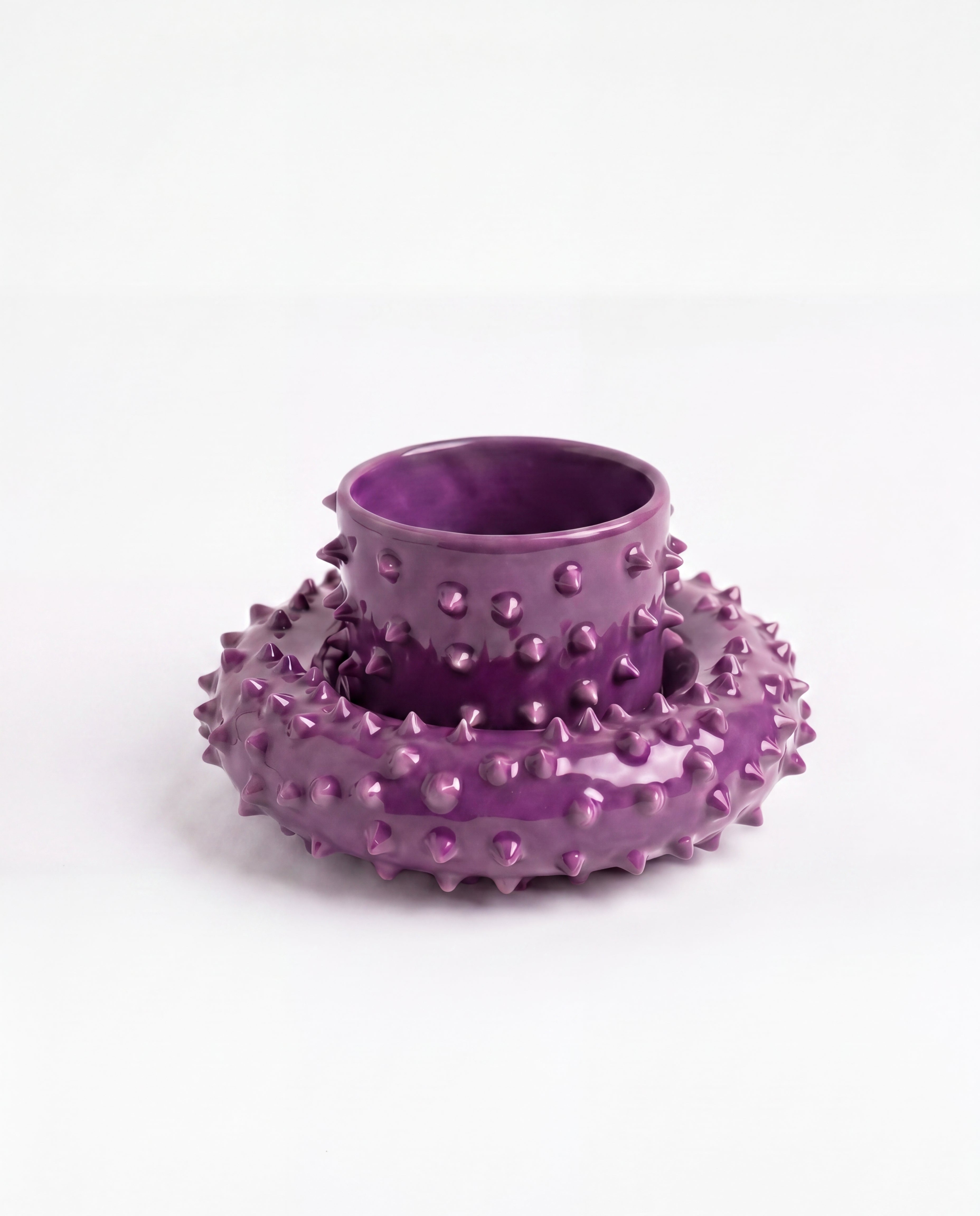 Spiky Cup Purple packshot