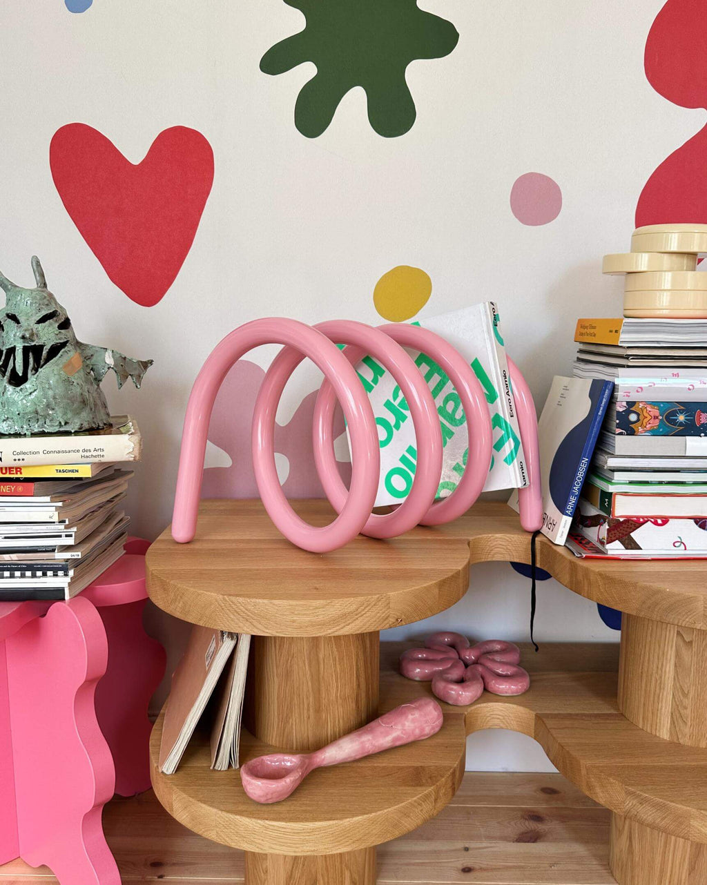 Spiral Stand Pink